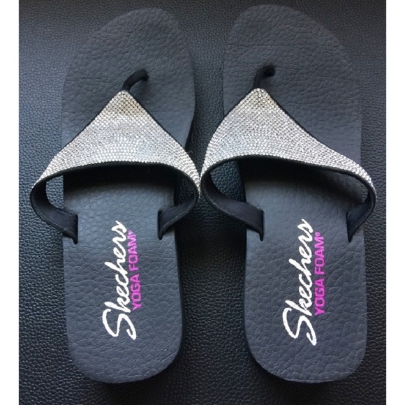 Skechers Shoes - 🌺1 DAY SALE 🌴BLING SKETCHER YOGA FOAM FLIP FLOPS Skechers Shoes - 🌺1 DAY SALE 🌴BLING SKETCHER YOGA FOAM FLIP FLOPS